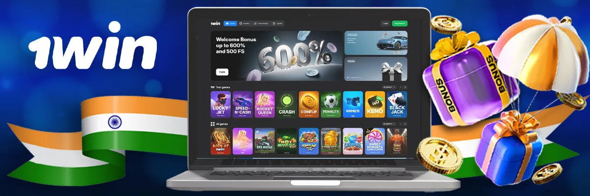 1win in India -  Casino and Betting Online